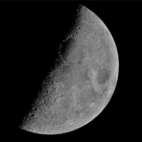 弓張月 (上弦) 2021年11月11日