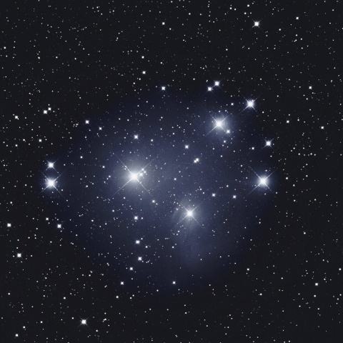 M45 (プレアデス星団) 2021年11月13日