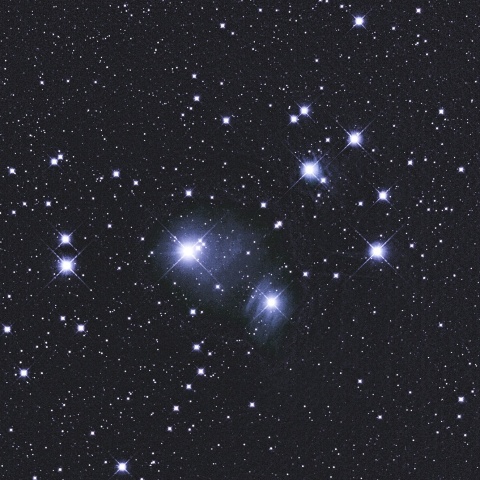 M45 (プレアデス星団) 2021年11月26日