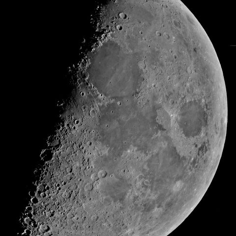 宵月 (上弦) 2021年12月11日