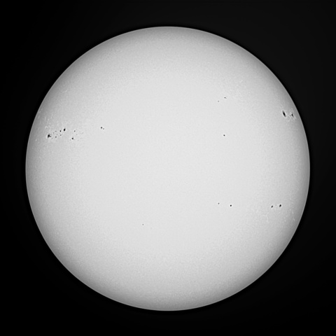 太陽黒点 2021年12月23日