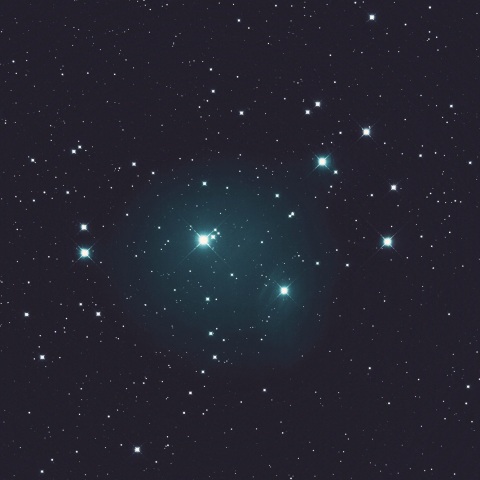M45 (プレアデス星団) 2021年12月21日