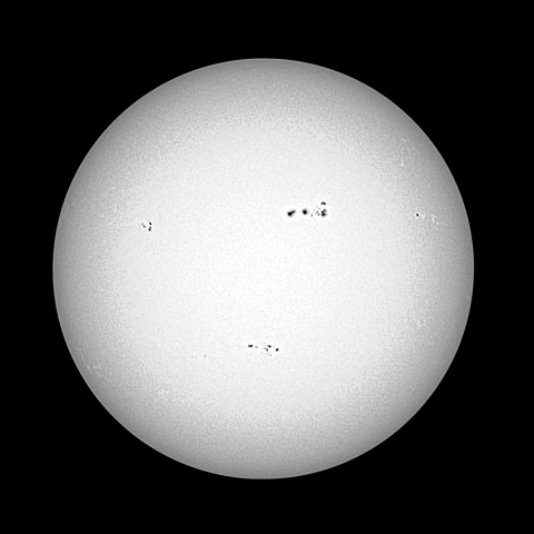 太陽黒点 2021年12月27日