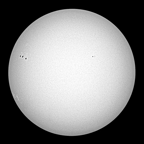 太陽黒点 2022年1月1日