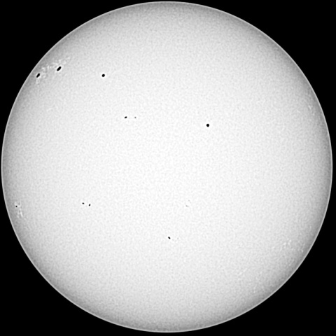 太陽黒点 2022年1月14日