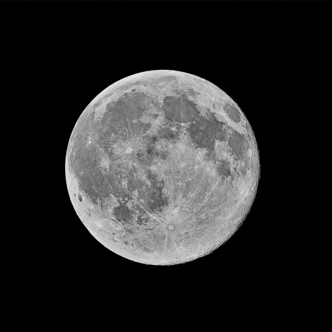 満月 (十六夜) 2022年1月18日