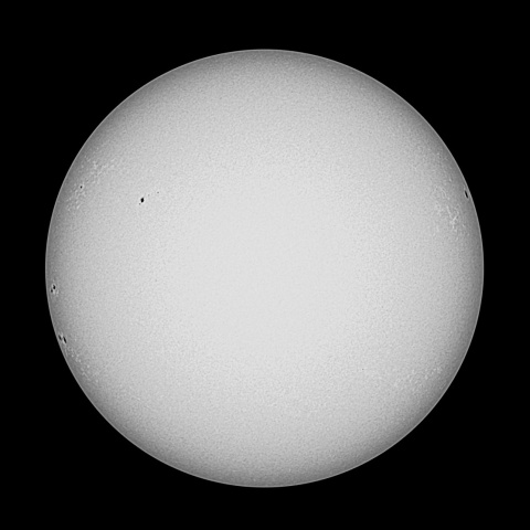太陽黒点 2022年1月20日