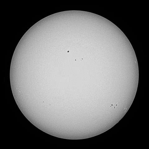 太陽黒点 2022年1月27日