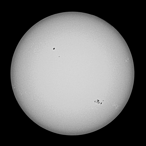 太陽黒点 2022年1月28日