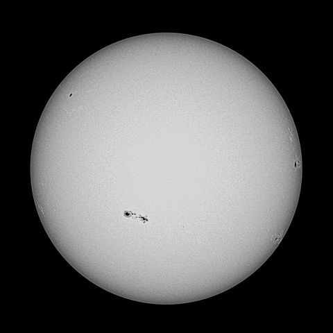 太陽黒点 2022年1月31日