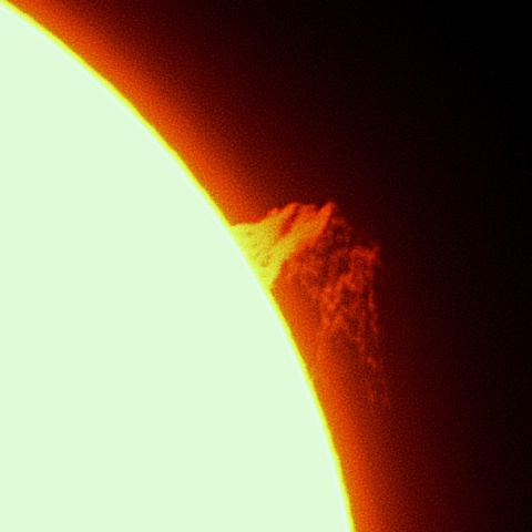 太陽プロミネンス 2022年2月6日