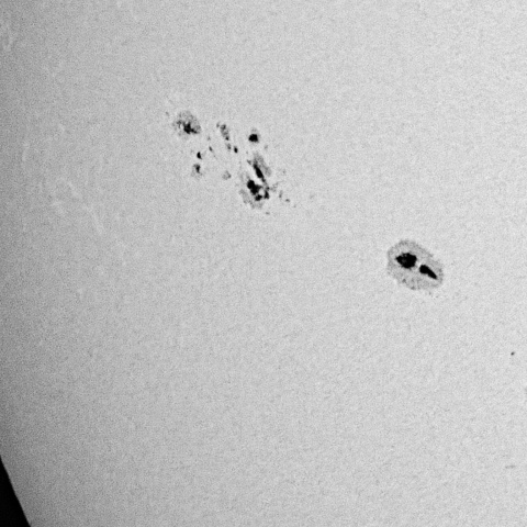 太陽黒点 2022年3月31日