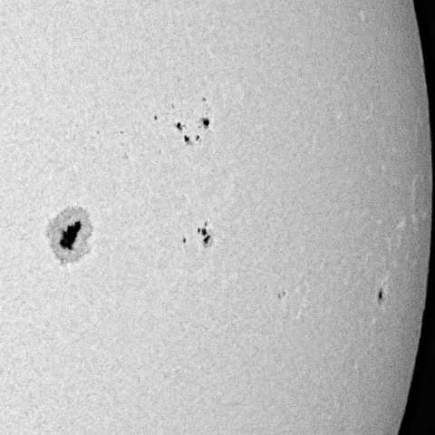 太陽黒点 2022年3月31日