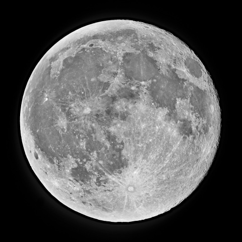 立待月 (満月) 2022年4月17日