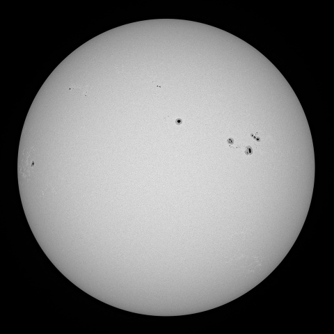 太陽黒点 2022年4月25日