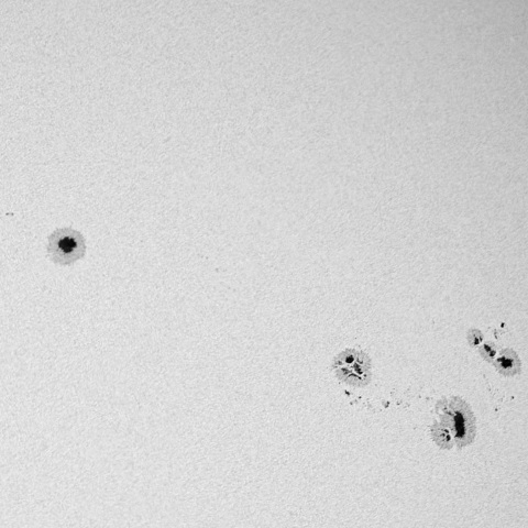 太陽黒点 2022年4月25日