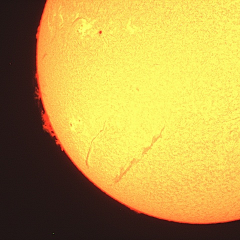 太陽プロミネンス 2022年7月8日