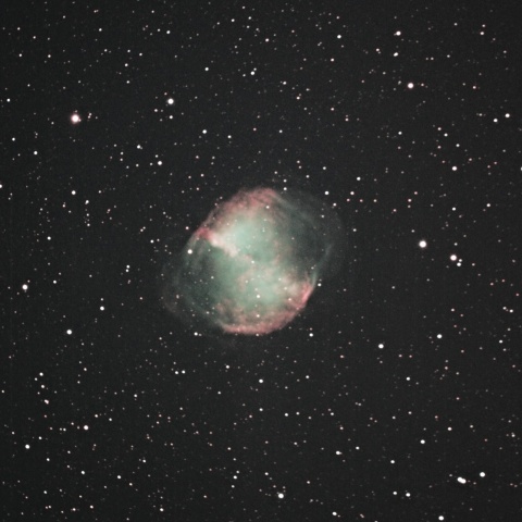 M27 (亜鈴状星雲) 2022年7月7日