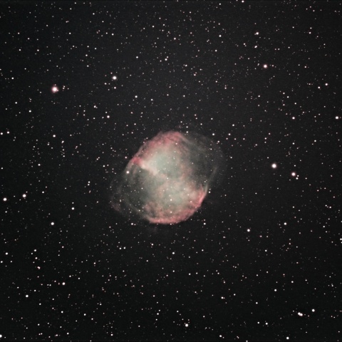 M27 (亜鈴状星雲) 2022年7月10日