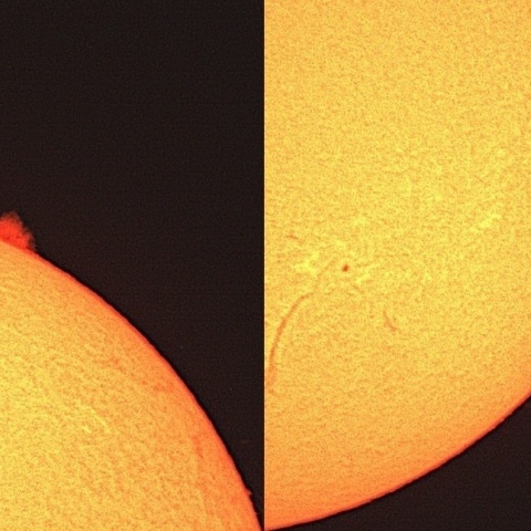 太陽プロミネンス 2022年7月27日