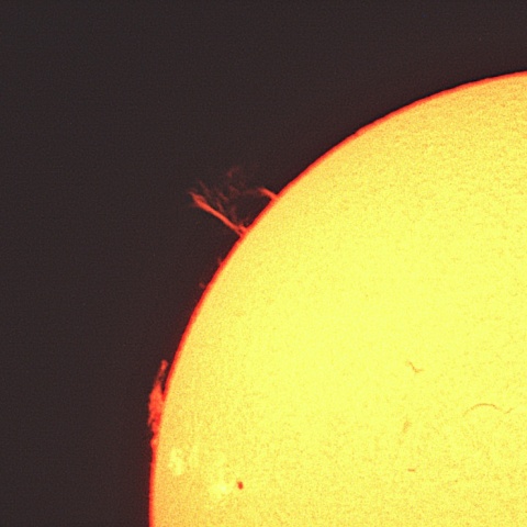 太陽プロミネンス 2022年10月26日