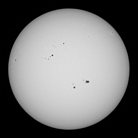 太陽黒点 2022年12月8日