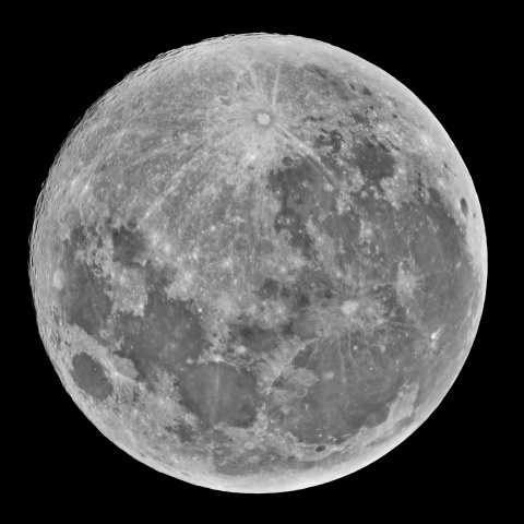 満月（ウルフムーン） 2023年1月7日