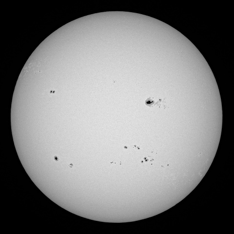 太陽黒点 2023年1月18日