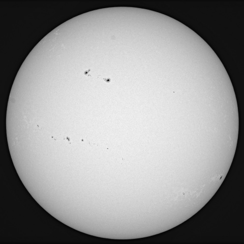 太陽黒点 2023年4月17日