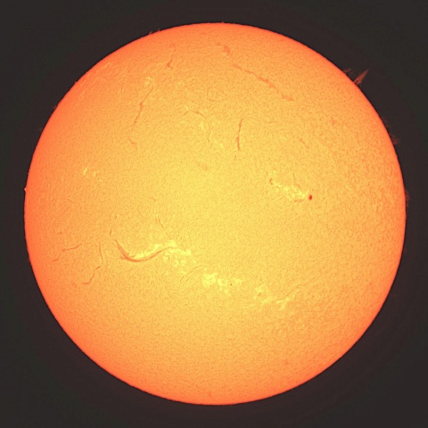 太陽 2023年4月20日