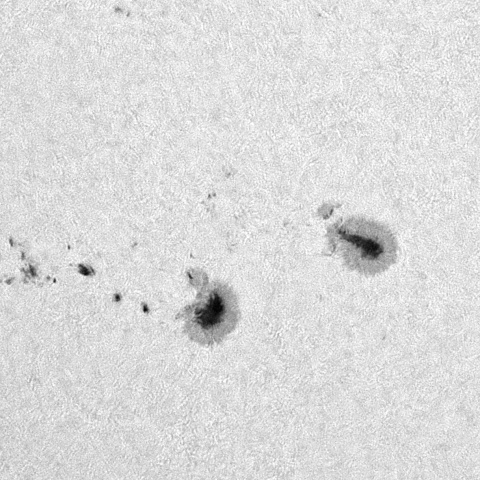 太陽黒点 2023年4月27日