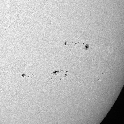 太陽黒点 2023年7月10日