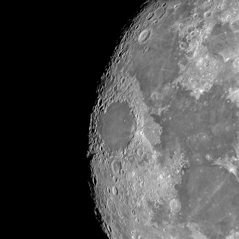 月面（危難の海）2023年9月1日