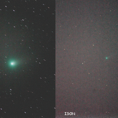 11/14未明のラブジョイとアイソン