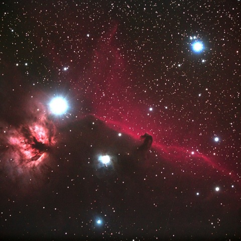 初めての馬頭星雲