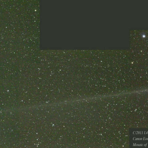 パンスターズ彗星と北極星5/30