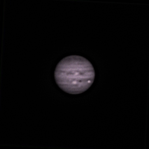 2023年11月25日の木星、は875nm帯にあります