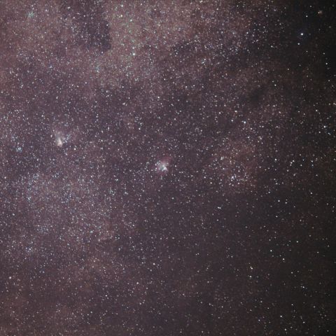 M16 わし星雲付近