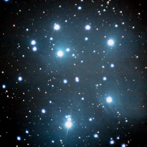 M45すばる　昔の望遠鏡から