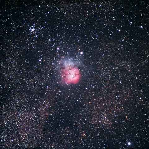 M20 三裂星雲（共架撮り）