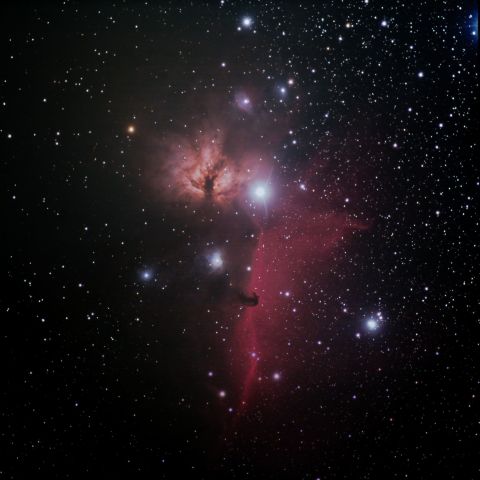 オリオン座　NGC2024 IC434