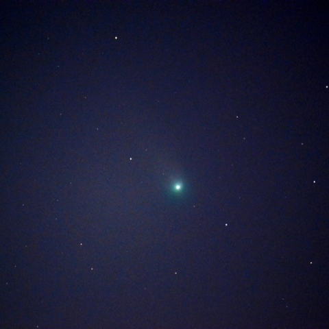 都心でのラブジョイ彗星