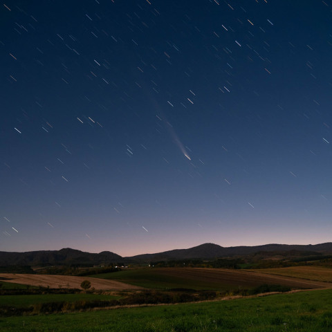 2024/10/16の紫金山・アトラス彗星 ～ 軌跡