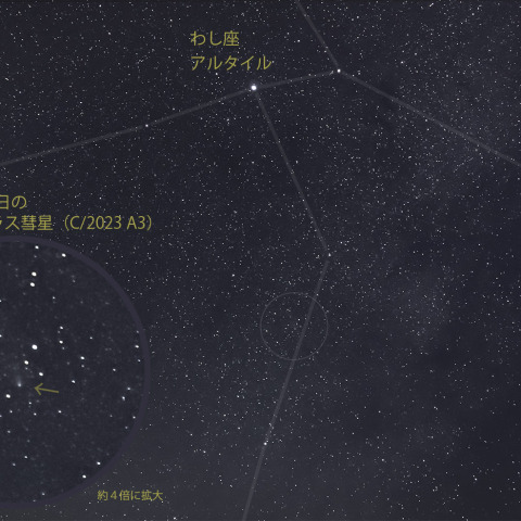 2024/12/21の紫金山・アトラス彗星