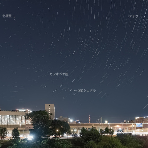 JR旭川駅と「カシオペヤ座」
