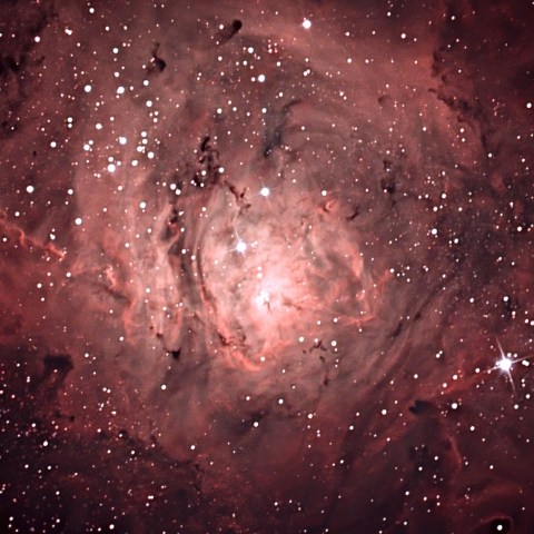 GOTO DOBによるM8中心部