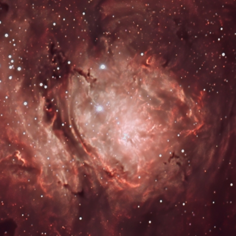 GOTO DOBによるM8中心部