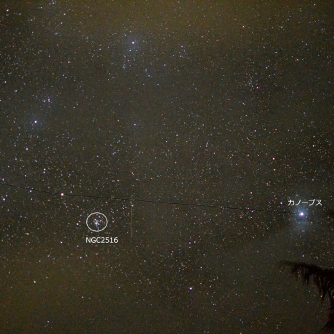 カノープスと流星