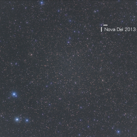 いるか座新星とスペクトル