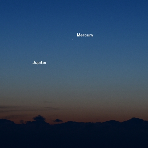 水星と木星